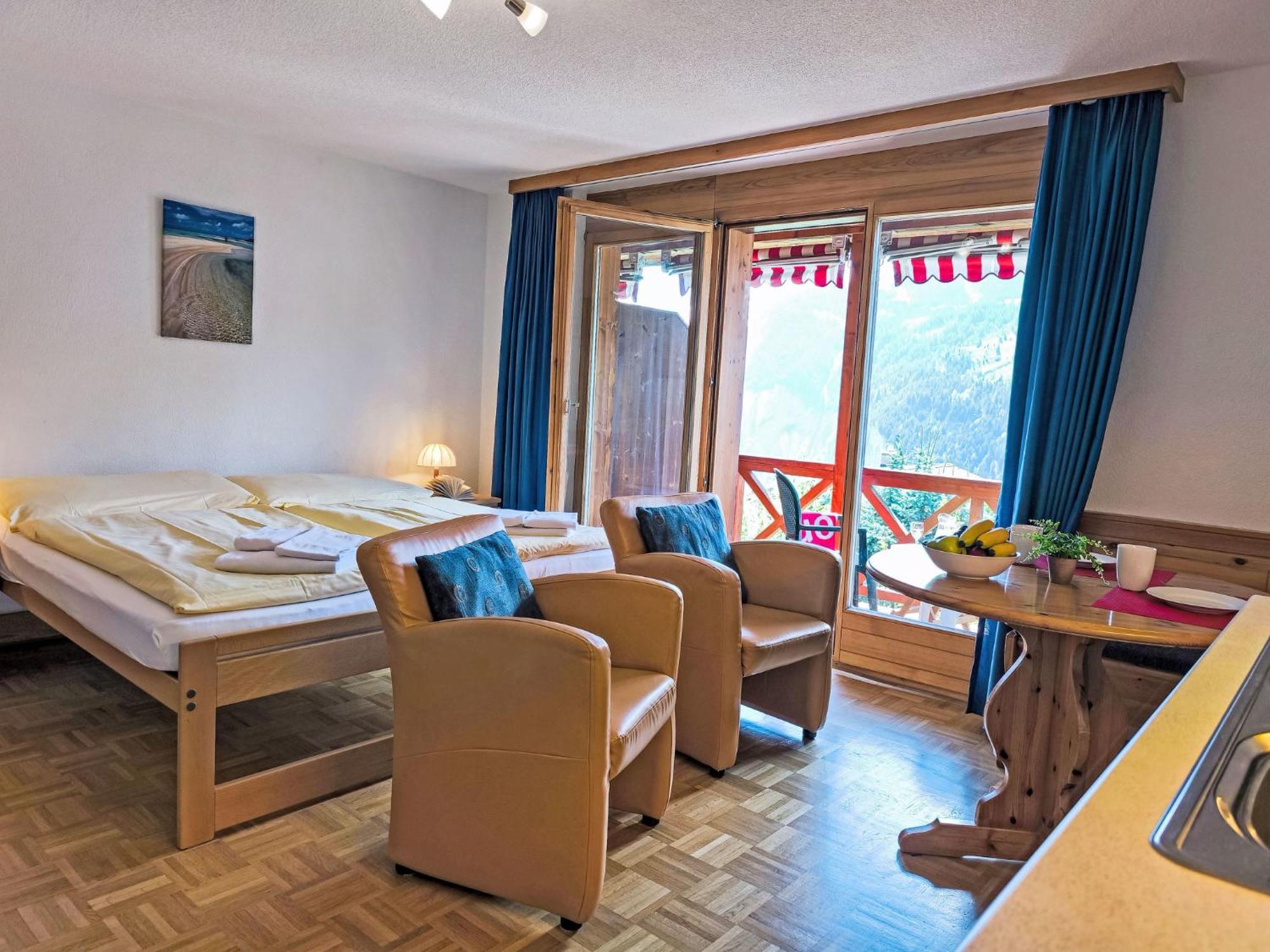 Apartment Rose Studio Y By Interhome Wengen Luaran gambar