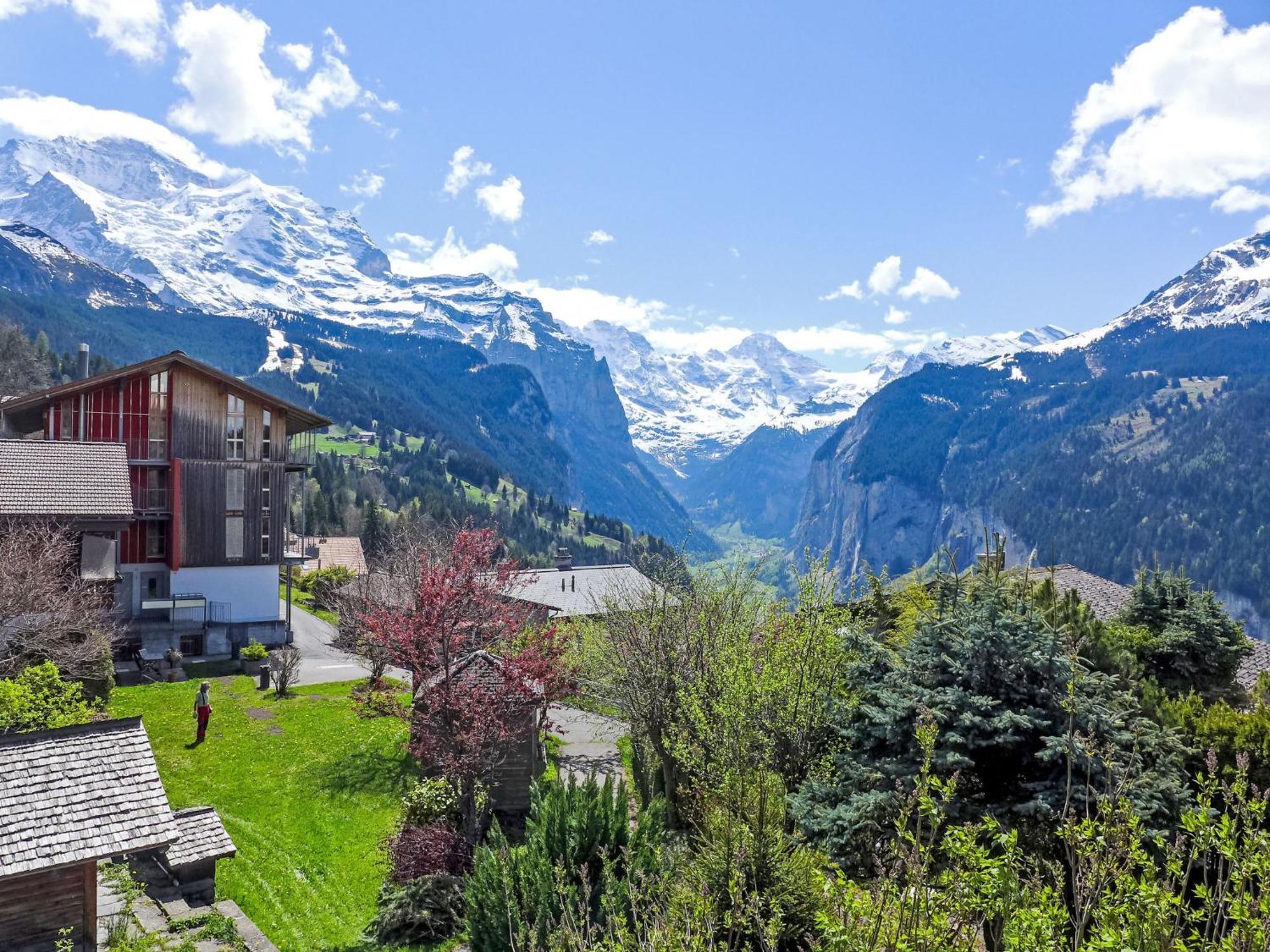 Apartment Rose Studio Y By Interhome Wengen Luaran gambar